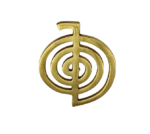 Cho Ku Rei Reiki Symbol in Brass for Healing, Positive Vibes & Protection (13 Cms) (1 Pc)