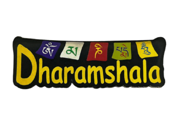 Magnetic Sticker | Fridge Magnet in MDF Wood for Home Decoration | Fridge Etc (Dharamshala) (11 Cms) (1 Pc)