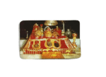 Fridge Magnet | Magnetic Sticker in Rubber for Kitchen & Home Decor (Vaishno Devi) (1 Pc)