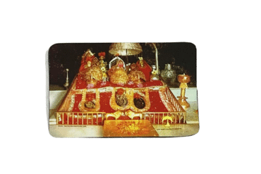 Fridge Magnet | Magnetic Sticker in Rubber for Kitchen & Home Decor (Vaishno Devi) (1 Pc)