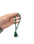 Malachite Round Beads Mala for Jaap (8 MM) (27 Beads) (1 Pc)
