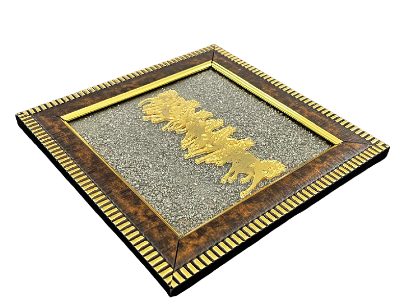 compressed-pyrite-plate-running-horses-6br