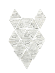 Ranga | Lead Triangle Yantra for Ketu Astrological Remedy for Ketu Shanti & Puja (21 Pcs)