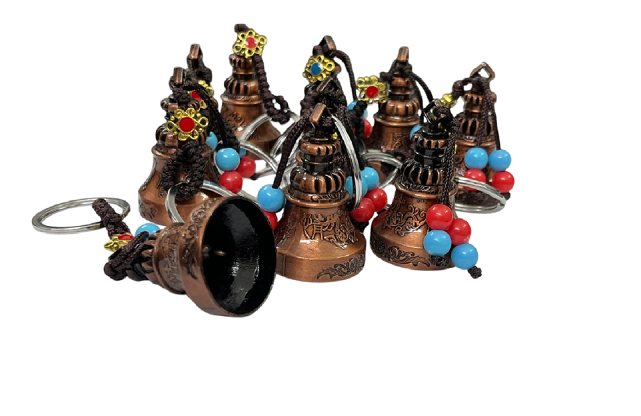 compressed-tibetan-bell-key-chain-copper-colour-with-beads-12br.png