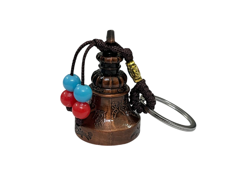 compressed-tibetan-bell-key-chain-copper-colour-with-beads-1br.png