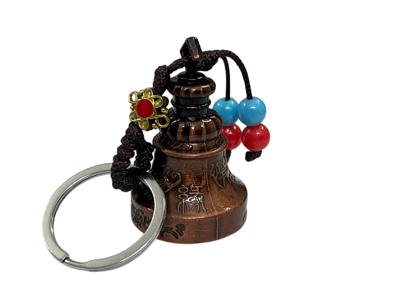 compressed-tibetan-bell-key-chain-copper-colour-with-beads-6br.png