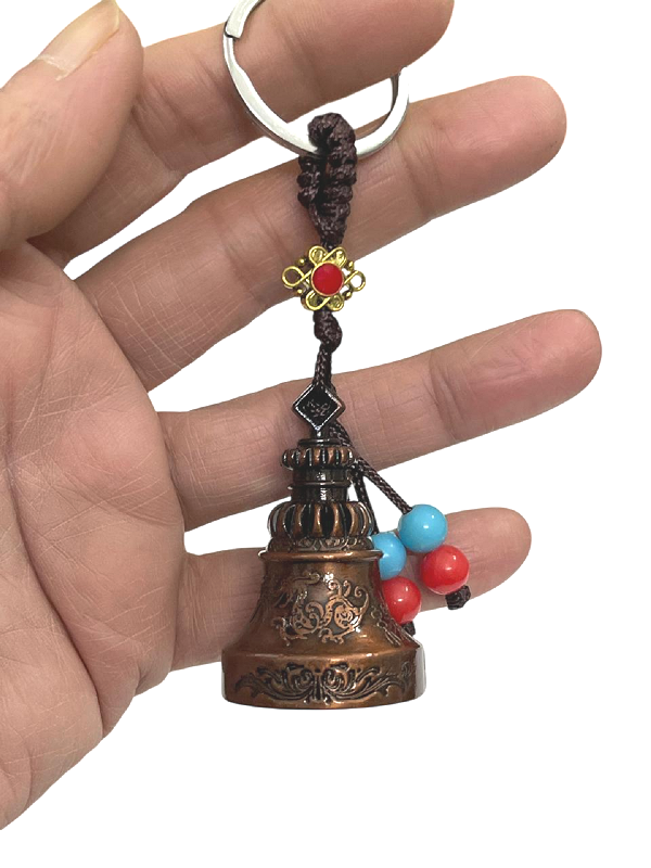 compressed-tibetan-bell-key-chain-copper-colour-with-beads-8br.png