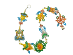 8 Auspicious Symbols Of Tibetan Buddhism (Tashi Tagye) In Aluminium Wall Hanging (34 Inches) (1 Pc)