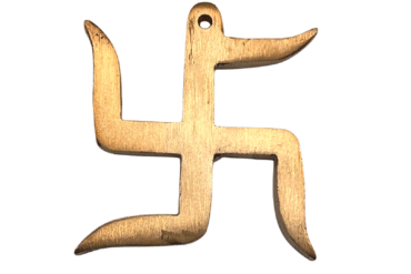 Vastu Swastik Wall Hanging in Pure Copper for Vastu Correction & Positive Energy (6 Cms) (1 Pc)