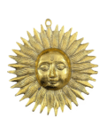 Surya Dev Idol | Lord Surya Idol Wall Hanging in Mix Metal (18 Cms) (1 Pc)