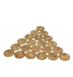 Copper Coins | Tambe Ke Sikkey for Puja (21 Pcs)