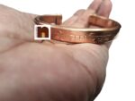 Om Namah Shivaye Bracelet | Kada In Pure Copper Heavy Kada (Adjustable) (1 Pc)