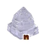 Crystal Shri Yantra (100 grams Approx) (1 Pc)