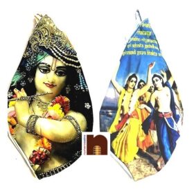 Digitally Printed Gaumukhi Jaap Bags (Premium Quality) (Pack Of 2) (Mix Designs)