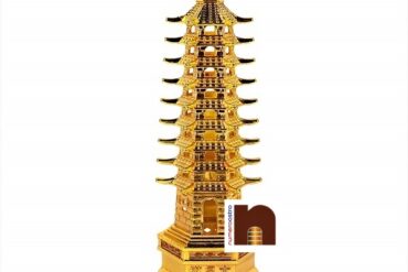 Feng Shui Educational Tower in Metal (9 Layer) (1 Pc)