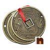 Feng Shui Lucky Lucky Coins | Wealth Coins (Set Of 3) (3 Pcs) (4.5 Cms) (Big) (1 Pc)