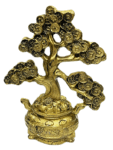 Feng Shui Tree | Lucky Coins Tree in Polyresin (5 Inches) (1 Pc)
