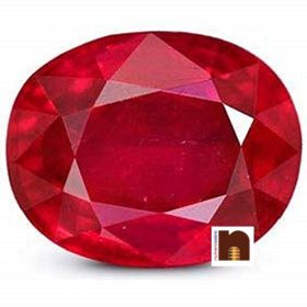 Genuine & Original Ruby | Manik Gemstone (6.80 Carat | 7-8 Ratti Approx) (Lab Certified) (1 Pc)