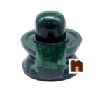 Natural & Original Margaj | Green Jade Gemstone Shivling for Puja (110 Grams Approx) (1 Pc)