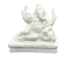 Lord Ganesha Idol in Resin for Puja, Temples & Home Decor (13 Cms) (1 Pc)
