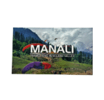 Fridge Magnet | Magnetic Sticker in Rubber for Kitchen & Home Decor (Manali Paragliding in Solang Valley) (10 Cms) (1 Pc)