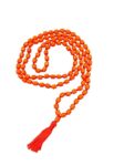 Mangal Mala | Orange Beads Mala for Jaap & Wearing (108+1 Beads) (1 Pc)