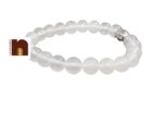 Moonstone Crystal Bracelet For Men & Women (8 MM Beads) (1 Pc)