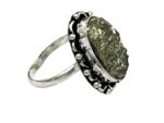 Natural & Original Pyrite Stone Ring For Men & Women (Adjustable) (1 Pc)