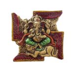 Lord Ganesha On Swastik Wall Hanging (15.5 Cms) (1 Pc)