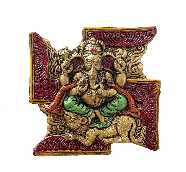 swastik lord ganesh coloured 1