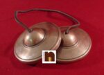 Brass Tingsha Bell for Meditation & Sound Healing (Tibetan Cymbals) (6.5 Cms Approx) (1 Pc)