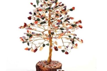 Feng Shui Semi Precious Gemstones | Tumble Stone Tree (1 Pc)