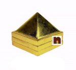 Vastu Pyramid Yantra In Ashtadhatu (3 Layered Set) (Big) (6.5 Cms) (1 Pc)