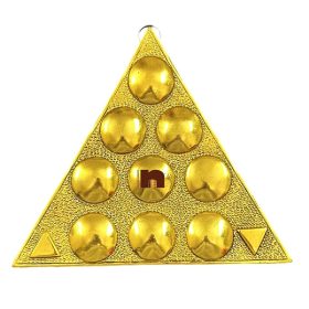 Vastu Yantram | Vastu Maha Yantra with Sampoorna Navgraha Yantra for Vastu Dosh Nivaran Wall Hanging Yantra (8.5 Inches) (1 Pc)