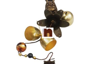 Hanging Wind Chime (Laughing Buddha Design) (40 Cms) (1 Pc)