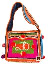 Om | Aum Woolen Shoulder Bag | Jhola | Religious Jhola With 10 Pockets (1 Pc)